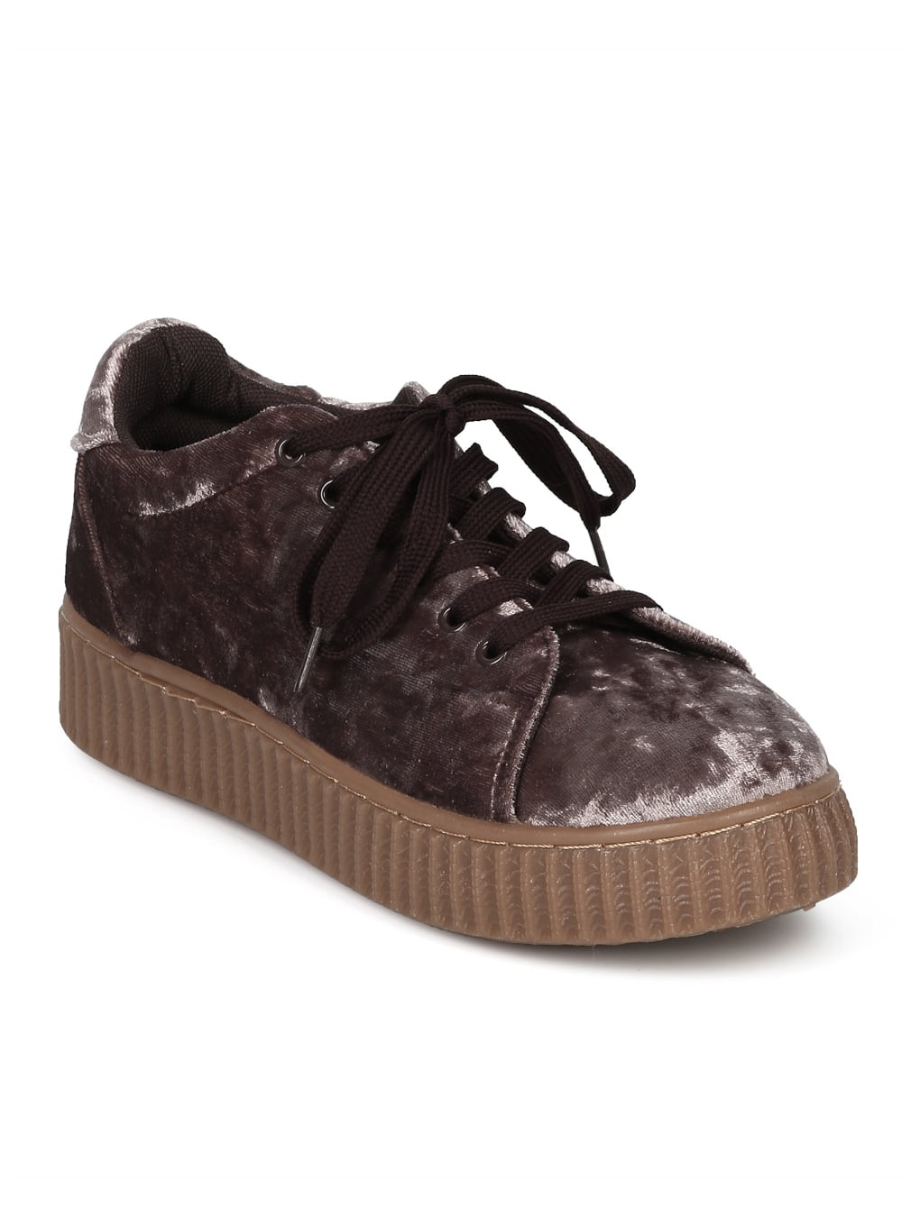 Sneaker - 4953 – Black velvet shoes